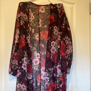 Floral cover-up